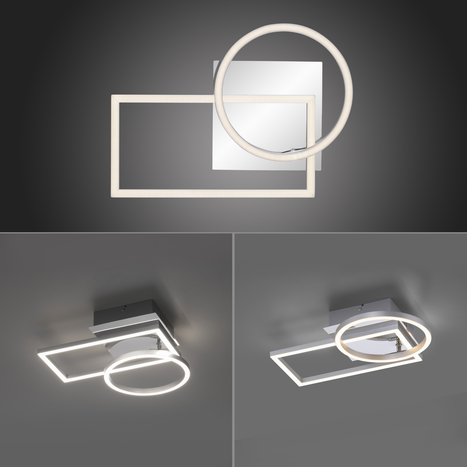 LED-Deckenleuchte - Stahl - 37 cm lang