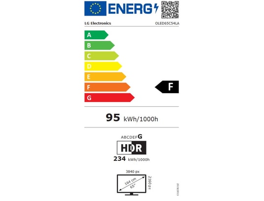 LG - TV OLED 4K 164 cm OLED65C54 evo OLED C5 2025
