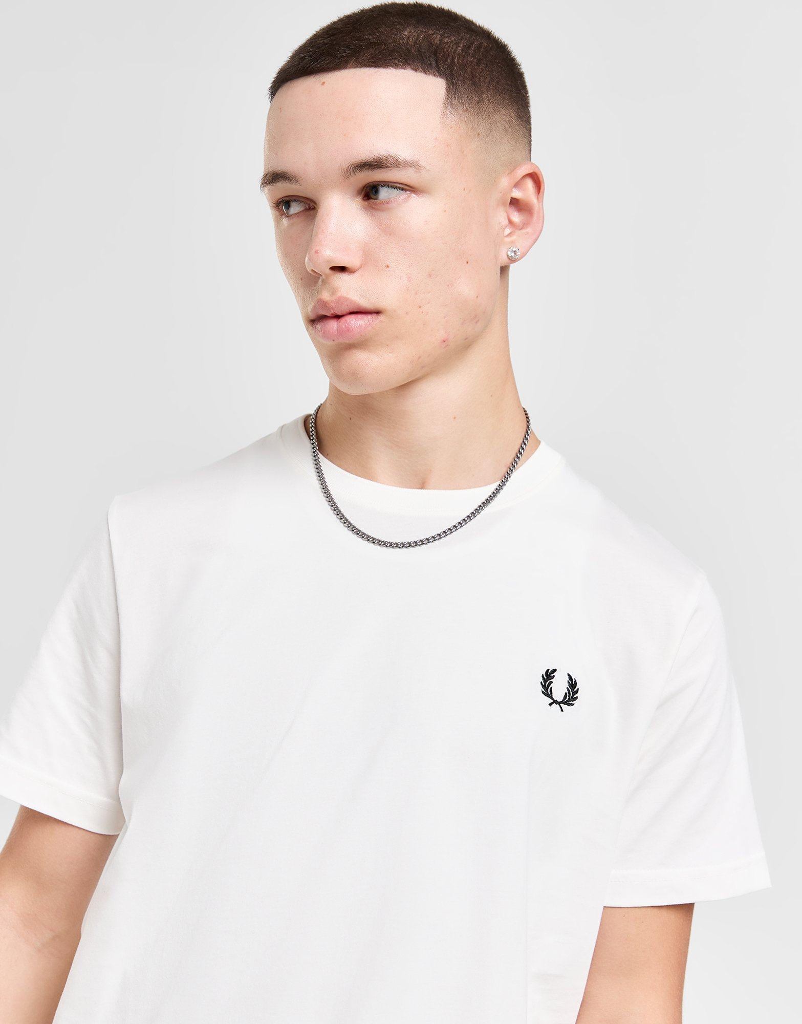 Fred Perry T-shirt Crewneck Homme