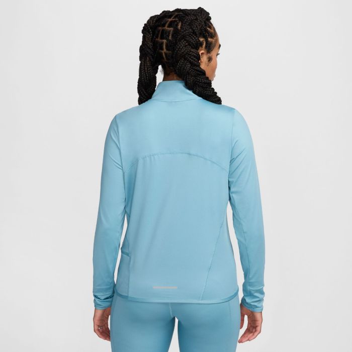 Nike Dame Trøjer Dri-FIT Swift Element UV Half Zip Blå
