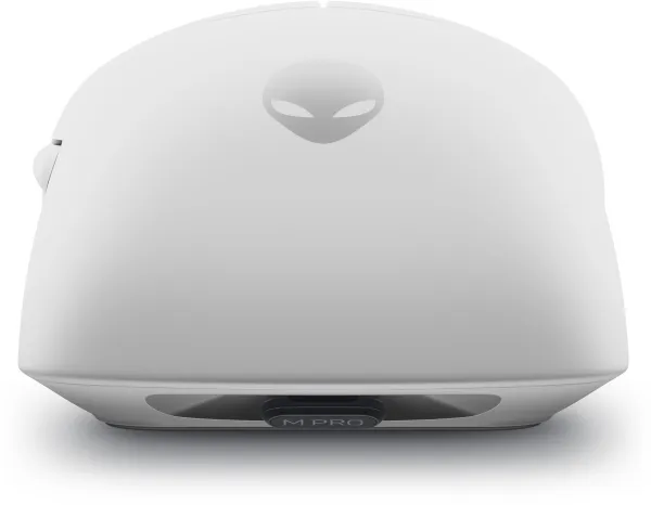 Alienware Pro Wireless Gaming Mouse - Mus - optisk - 6 knapper - kablet, trådløs - USB, 2.4 GHz - månelys