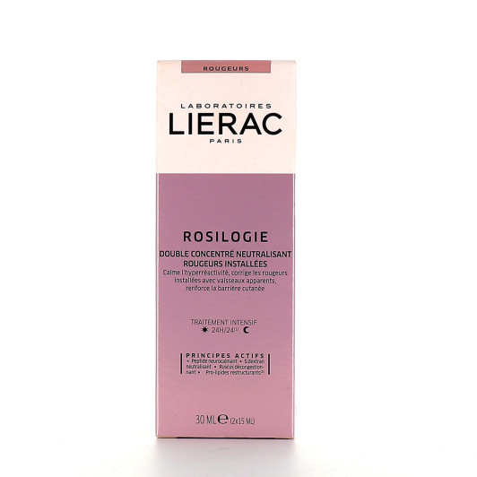 Double concentré neutralisant anti-rougeurs Lierac Rosilogie