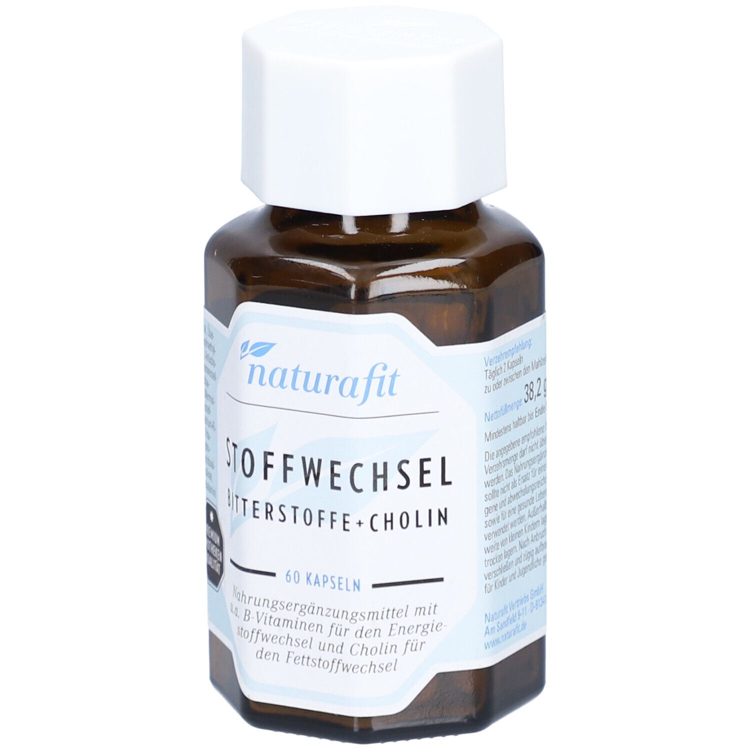 naturafit STOFFWECHSEL BITTERSTOFFE+CHOLIN
