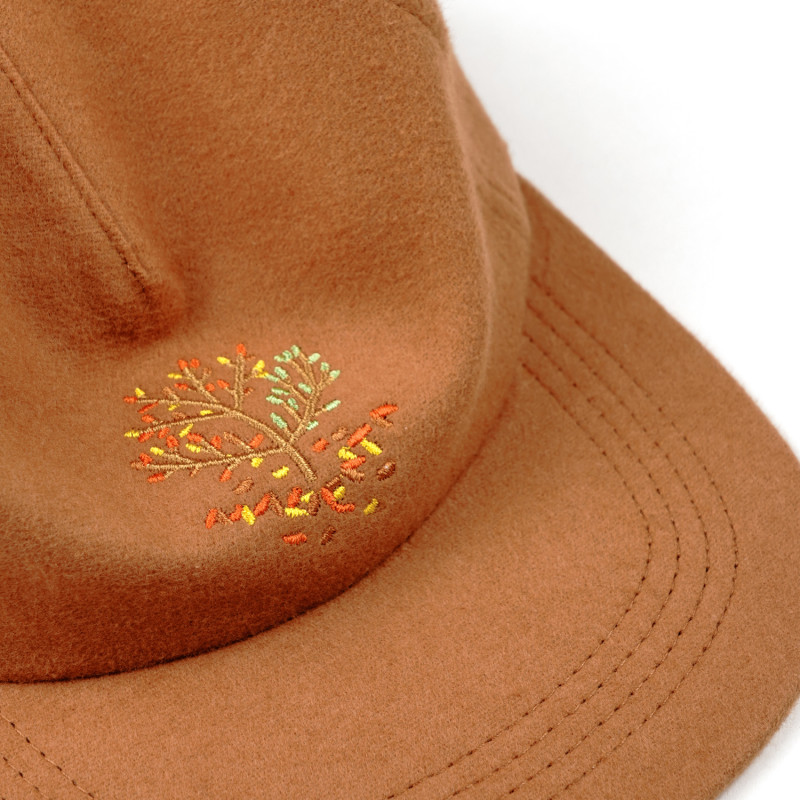 CASQUETTE TREE SNAPBACK - MARRON