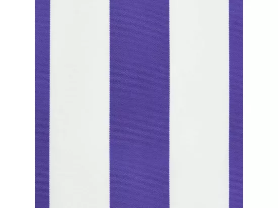 Tissu de remplacement de cantonnière d’auvent rayure bleu blanc