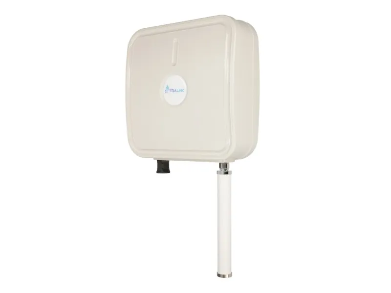 Extralink ELTEBOX 240 OUTDOOR OMNI WIFI 2,4GHZ HOTSPOT WITH LTE ROUTER RUT240, DIRECTIONAL LTE ANTENNA  OMNI 2,4GHZ ANTENNA FOR WIFI, Wi-Fi 4 (802.11n), Enkelt band (2,4 GHz), Ethernet LAN, 3G, Hvid, Bordplade router