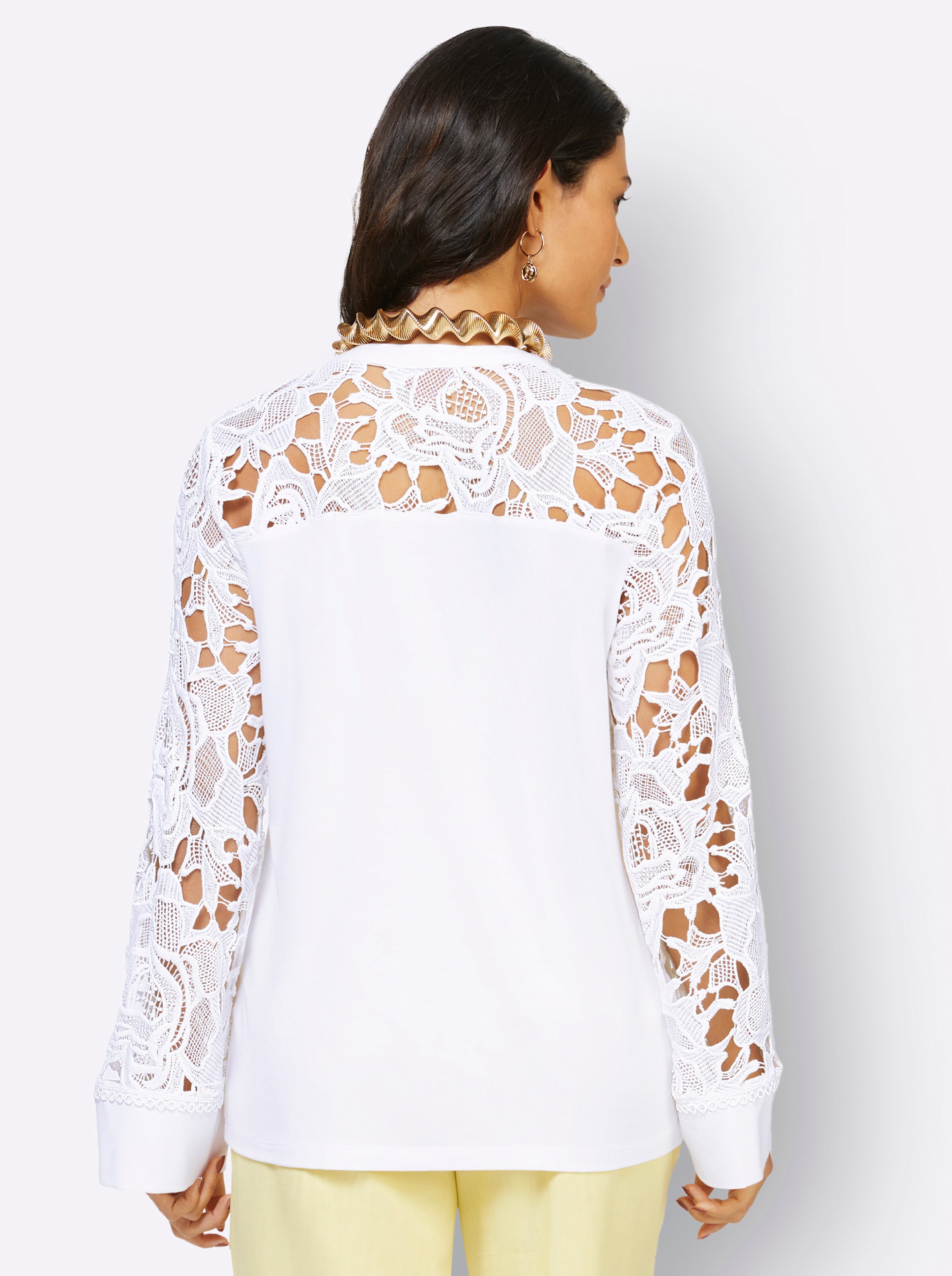 Shirt in weiß