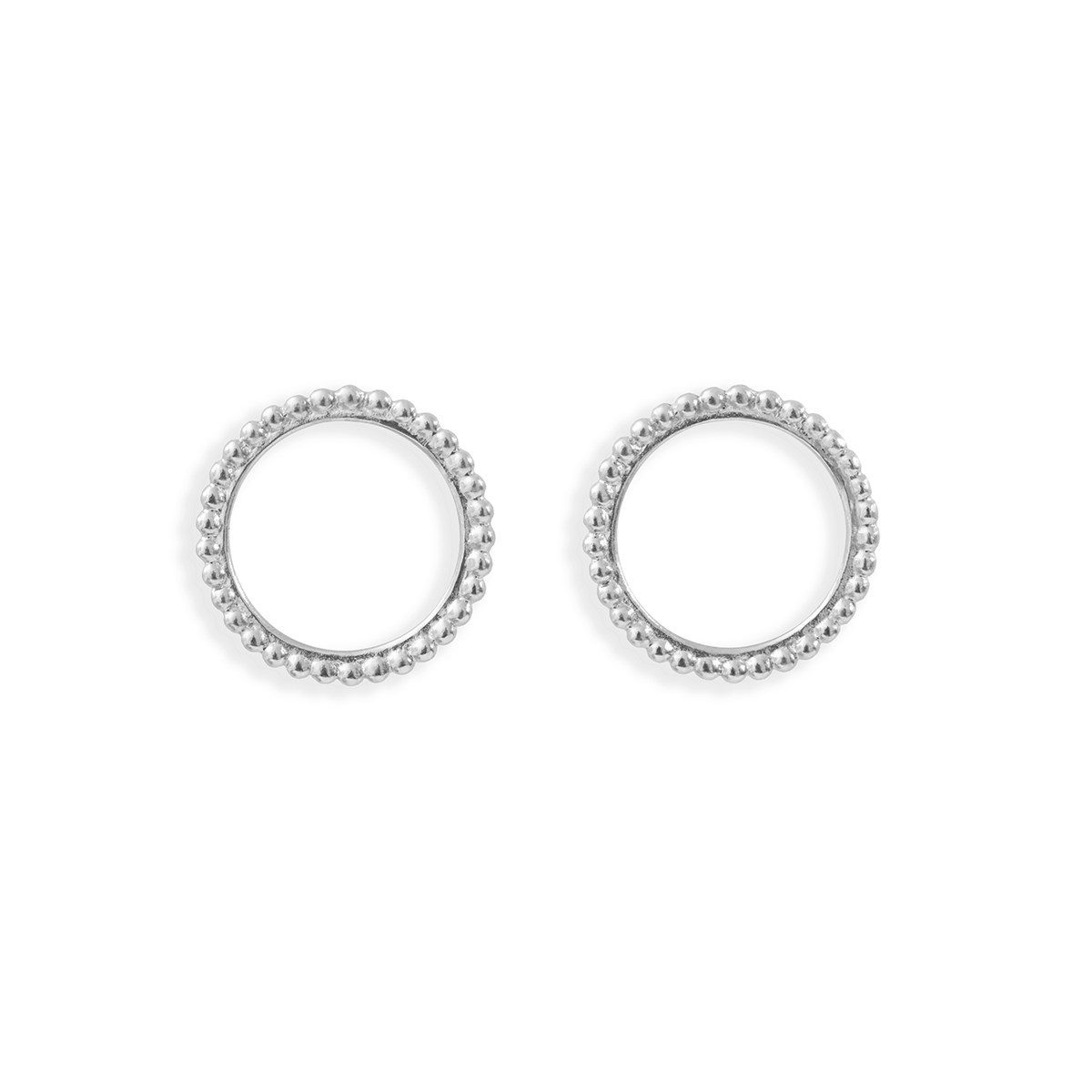 Boucles cercles de perles
