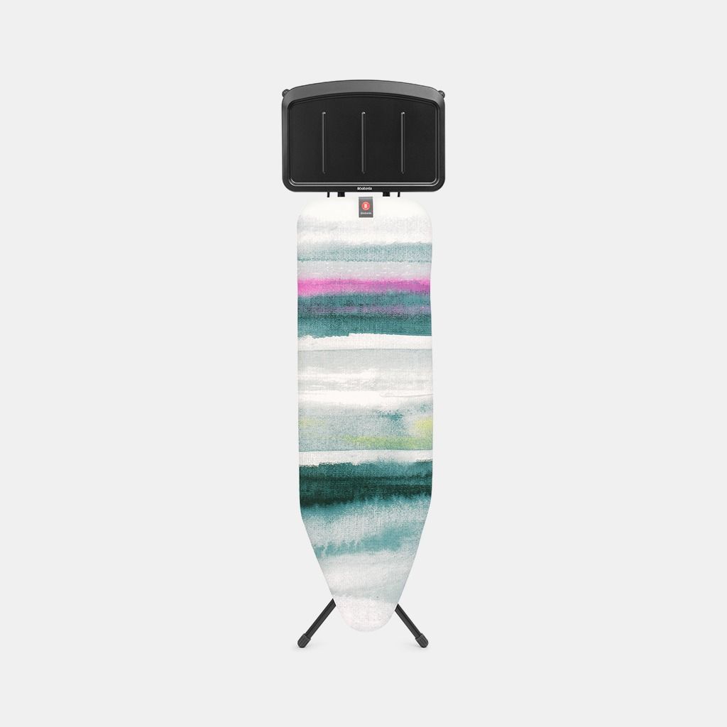Strijkplank B, 124x38 cm, solide stoomunithouder - Morning Breeze