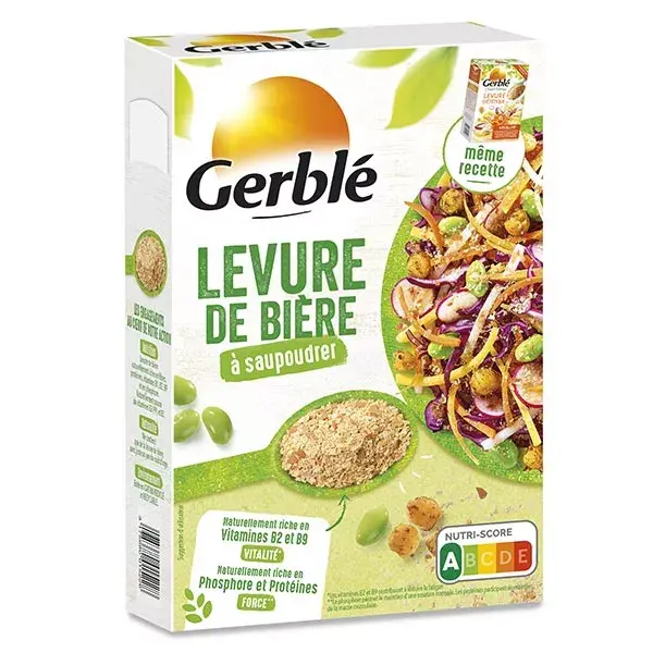 Fermento de cerveja dietético Gerblé para polvilhar 150g