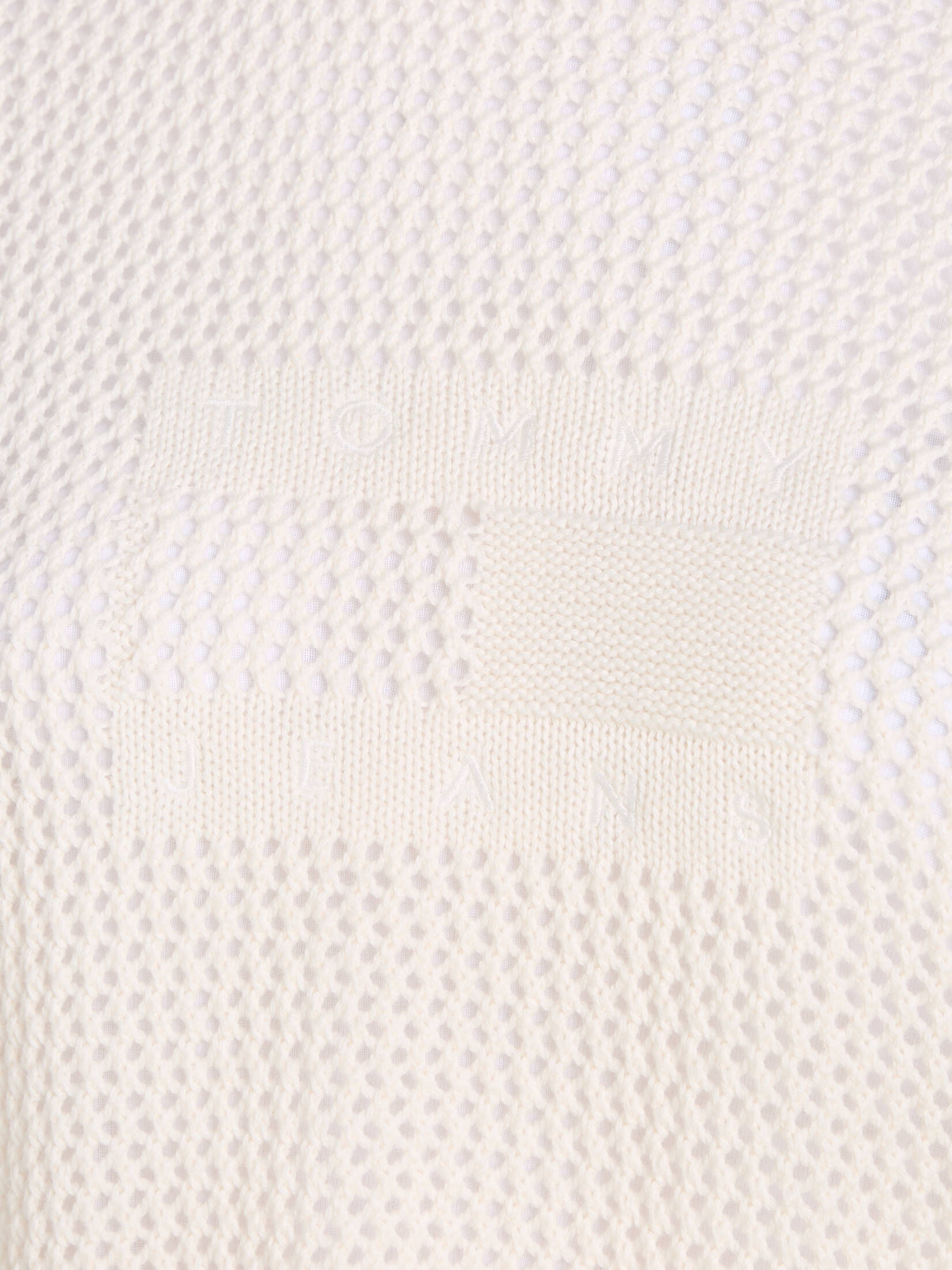 Tommy Jeans| Damen Strickpullover OPEN STITCH aus Bio-Baumwolle