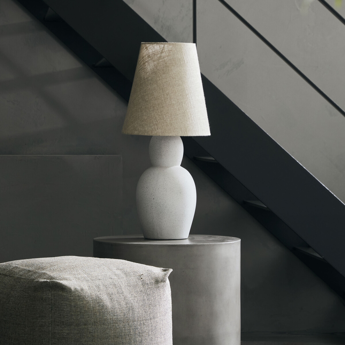 House Doctor - Bordlampe - Orga - Sand - H 67 CM