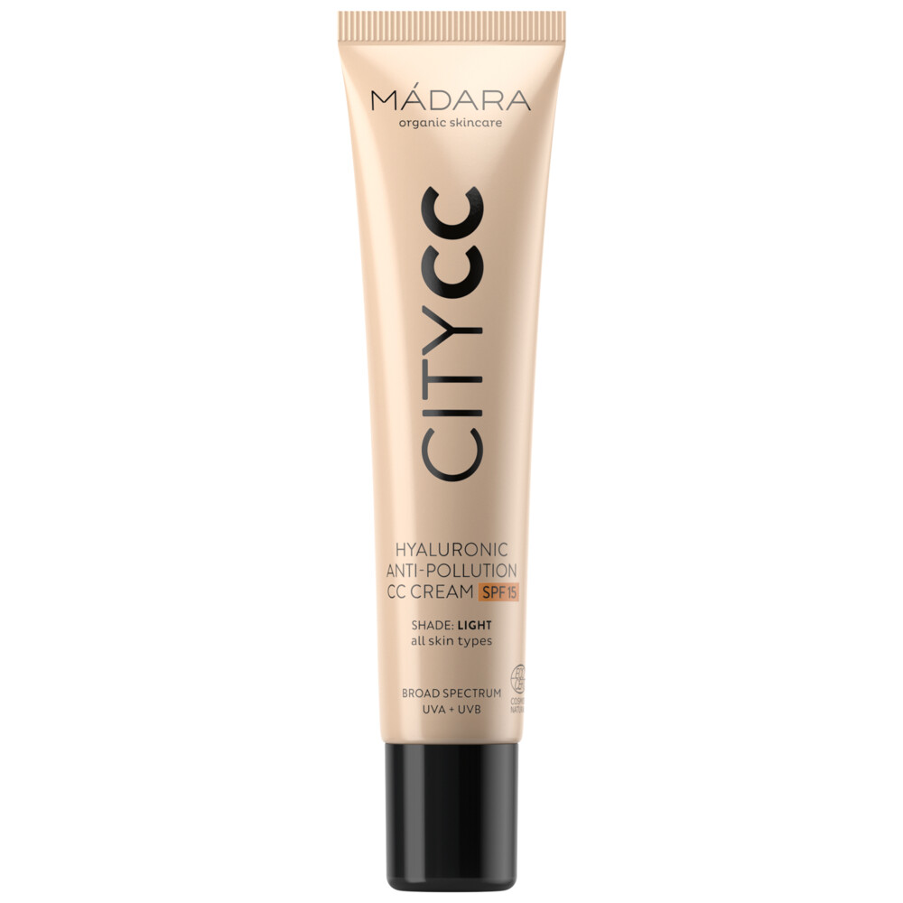 Madara City CC Hyaluronic Anti-Pollution CC-Crème SPF 15 Light40 ml