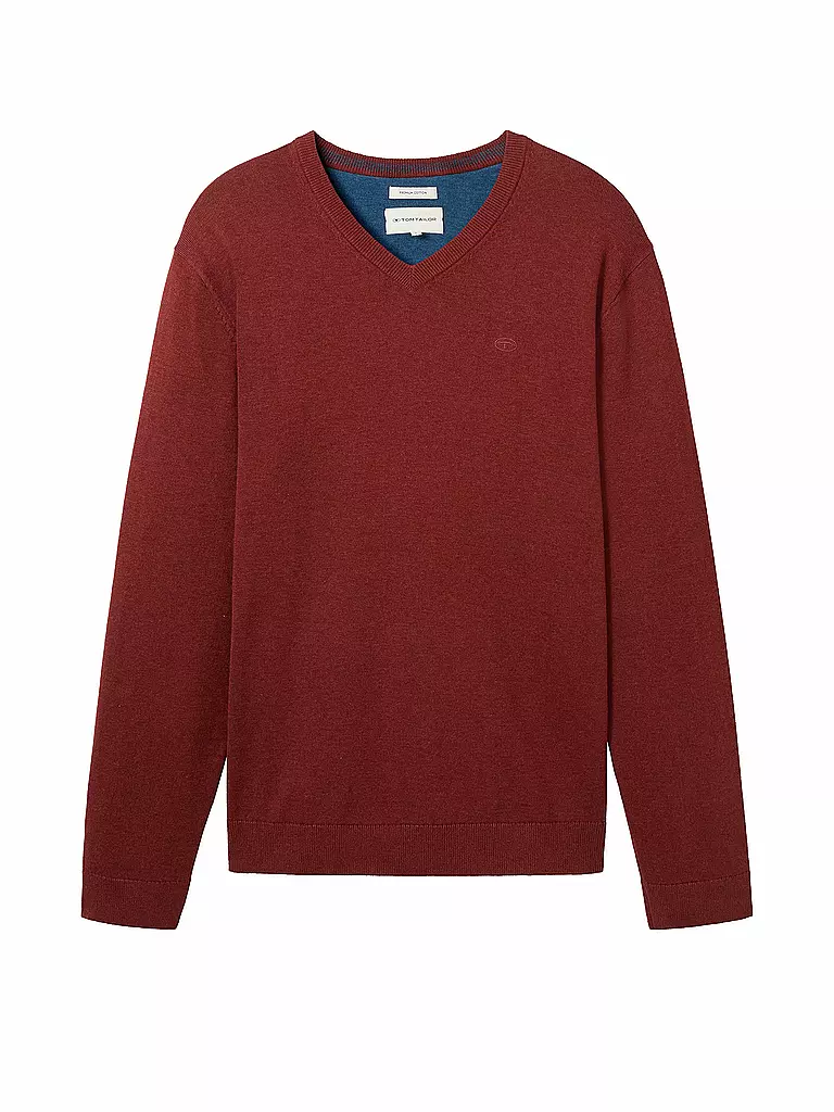 TOM TAILOR Pullover  rot