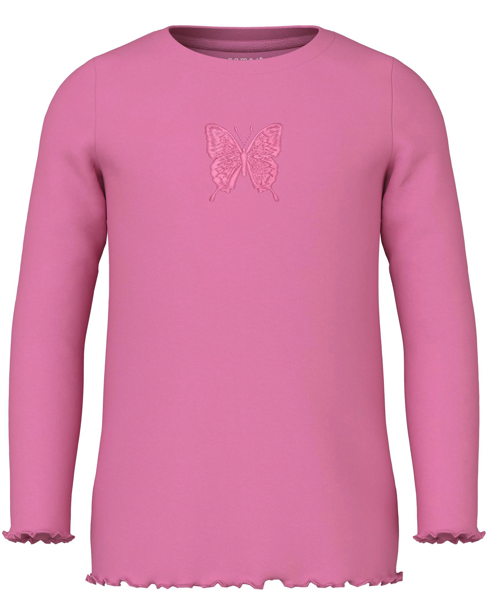 Langarmshirt NMFTAMMIE SCHMETTERLING in wild orchid