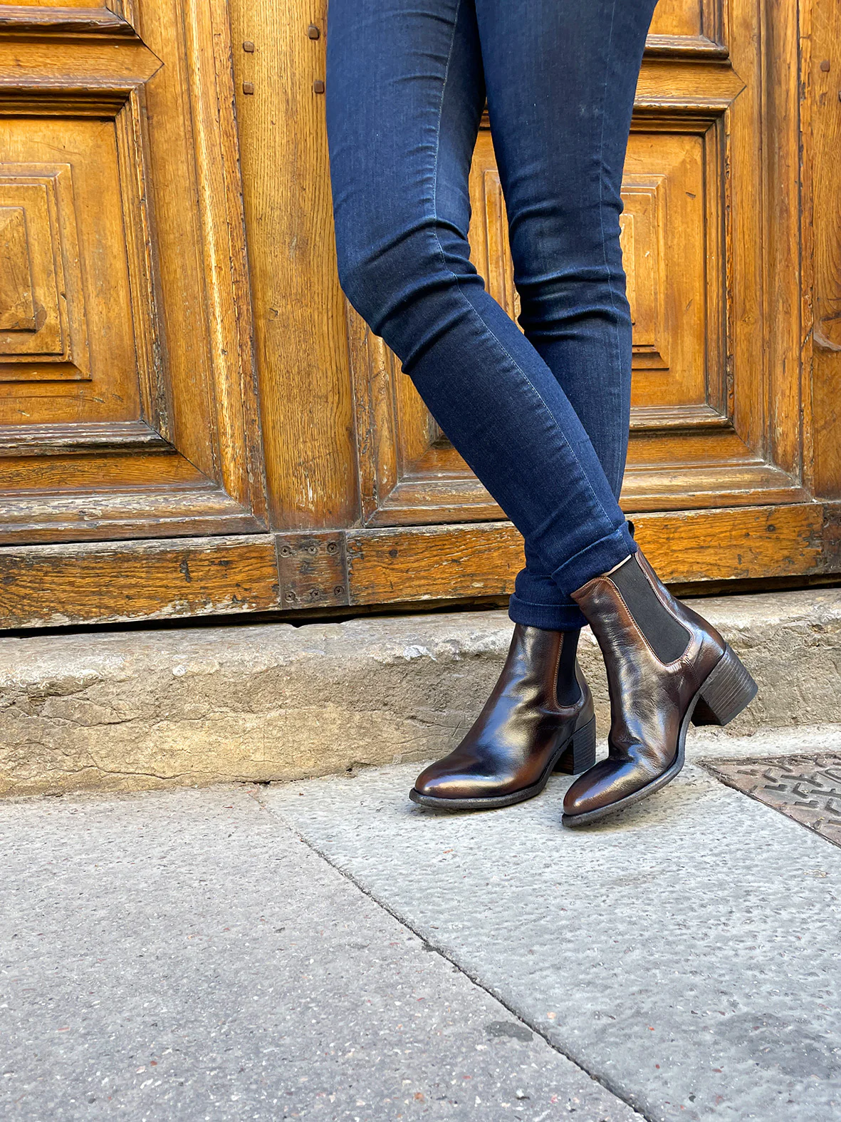 OFFICINE CREATIVE - BOOTS DENNER 114 MARRONFONCE