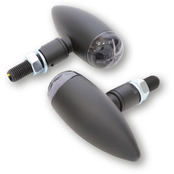Highsider - Clignotants Led Micro-Bullet Noir