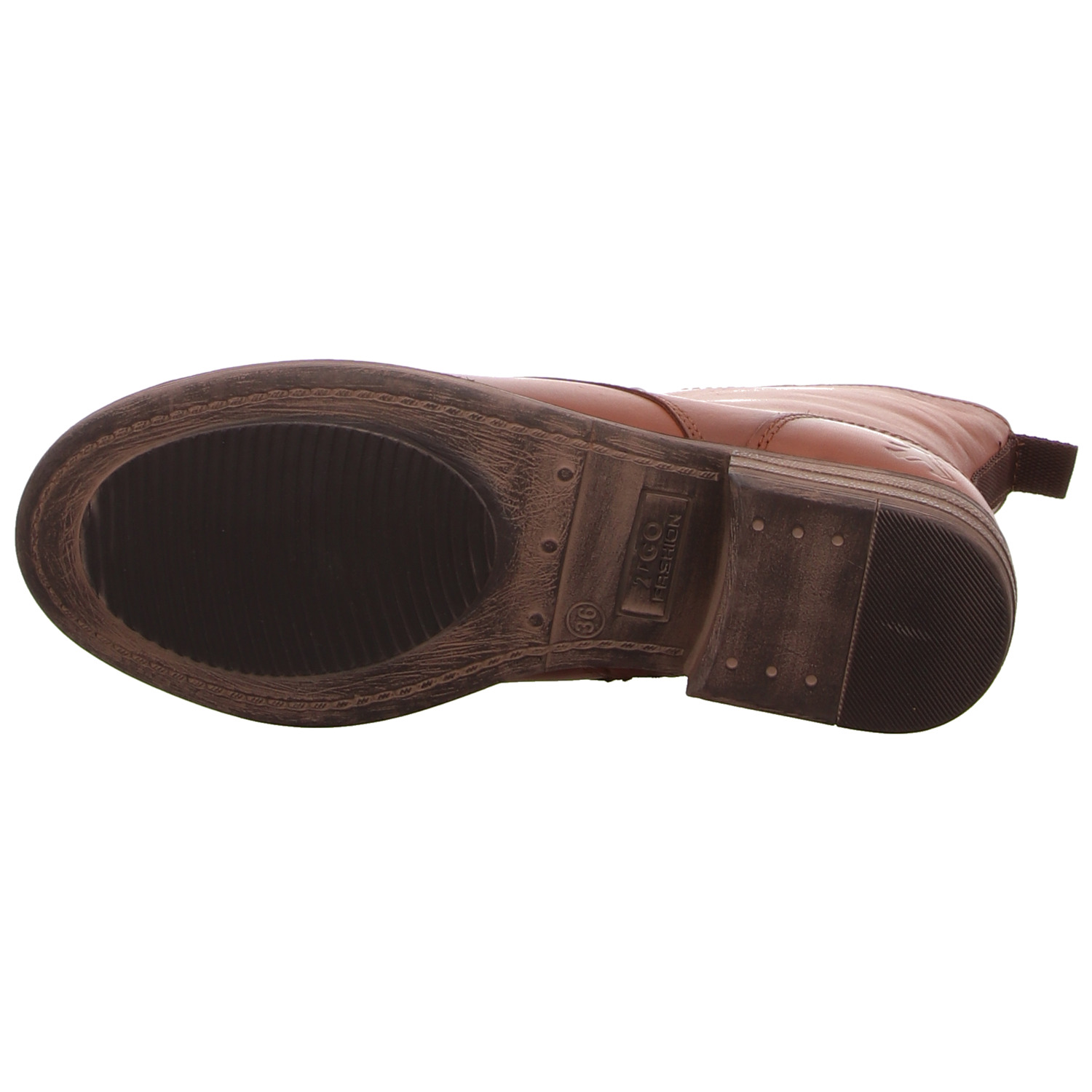 2 GO Shoes Knöchelschuh braun braun