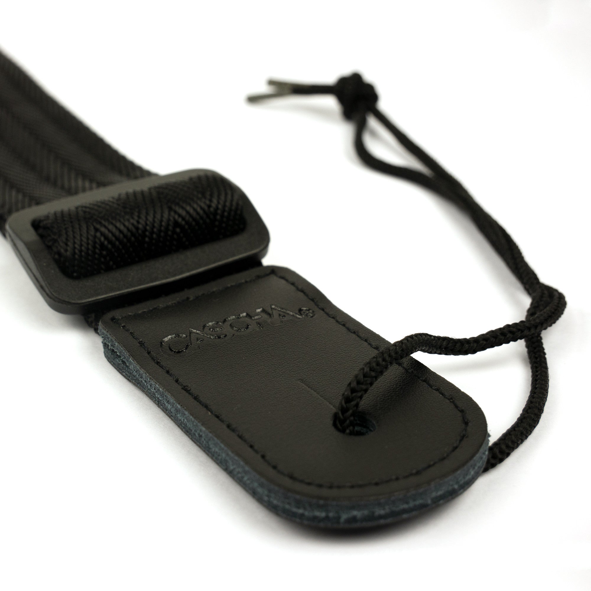 Cascha HH 2204 ukelele draagband nylon zwart