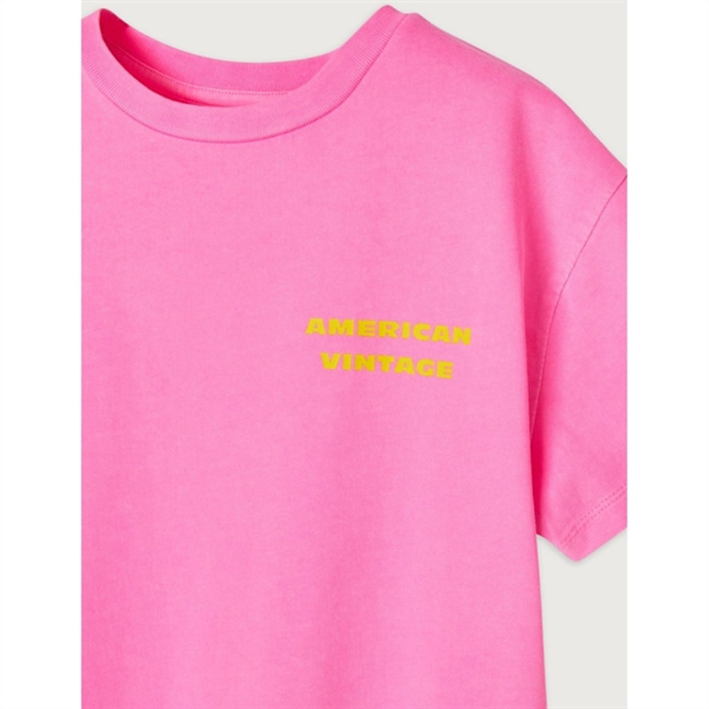 T-Shirt Fizvalley Fluo Pink