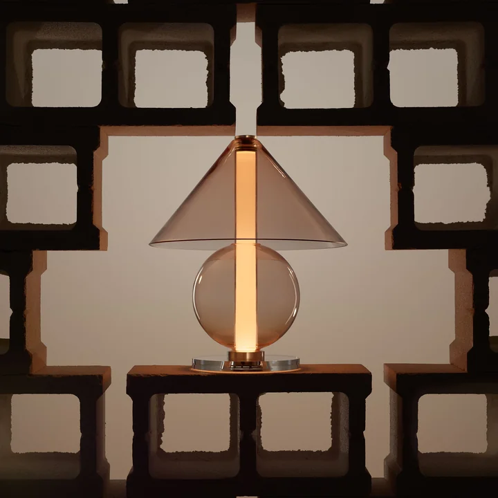 marset - Fragile LED Tischleuchte, translucent