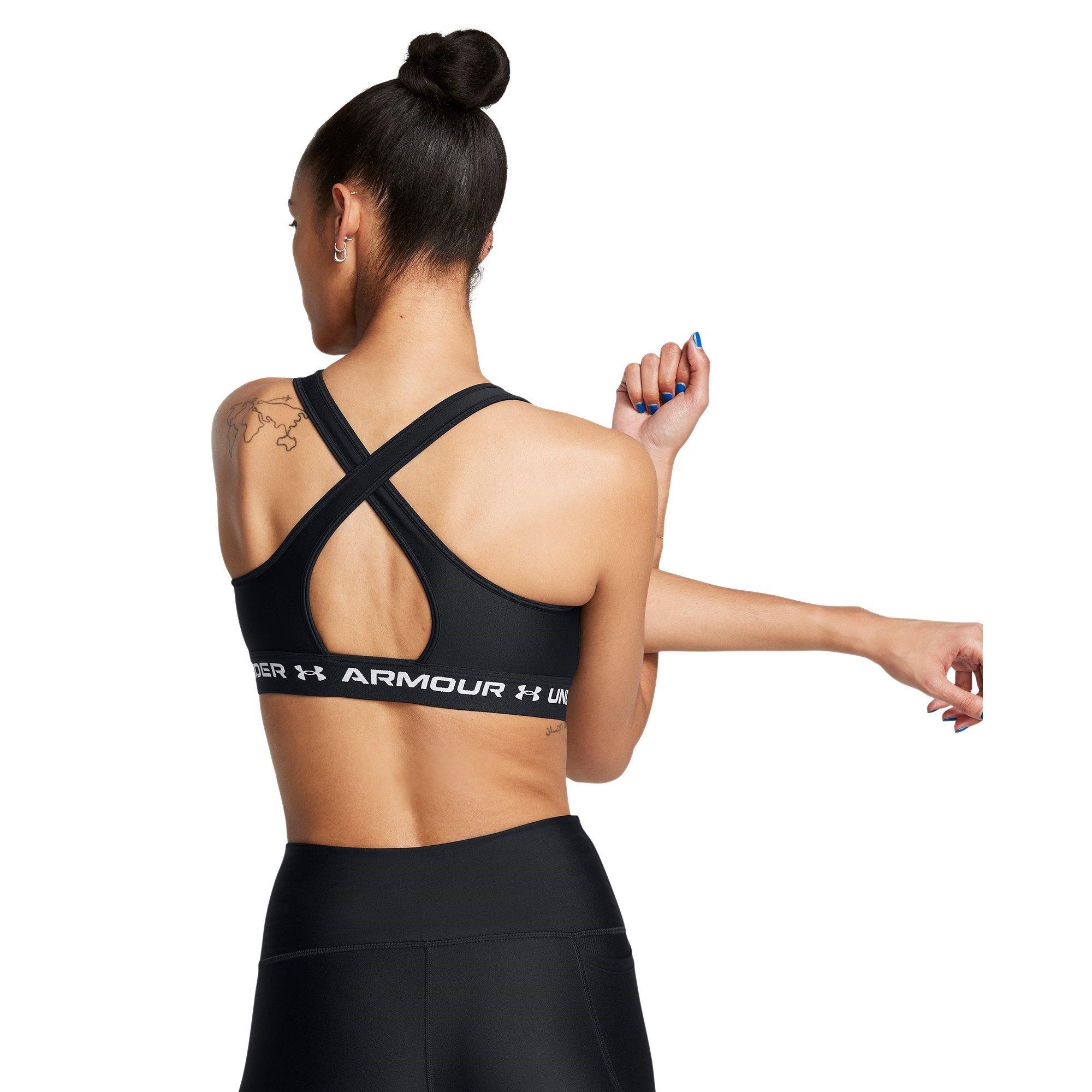 Under Armour Under Armour Crossback Mid Bra Medium Impact Sports Womens