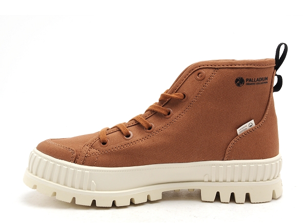 Palladium boots bottine femme pallashock org2 marron