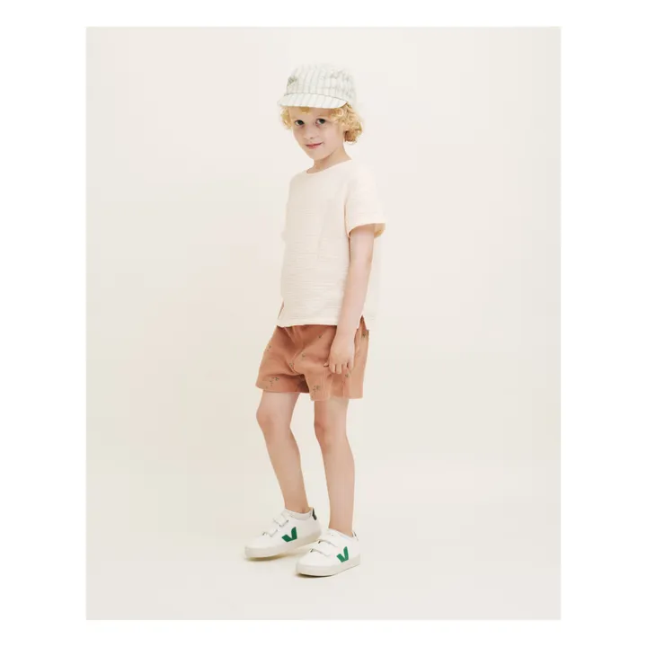 garbo&friends Casquette Rayée Seersucker | Vert