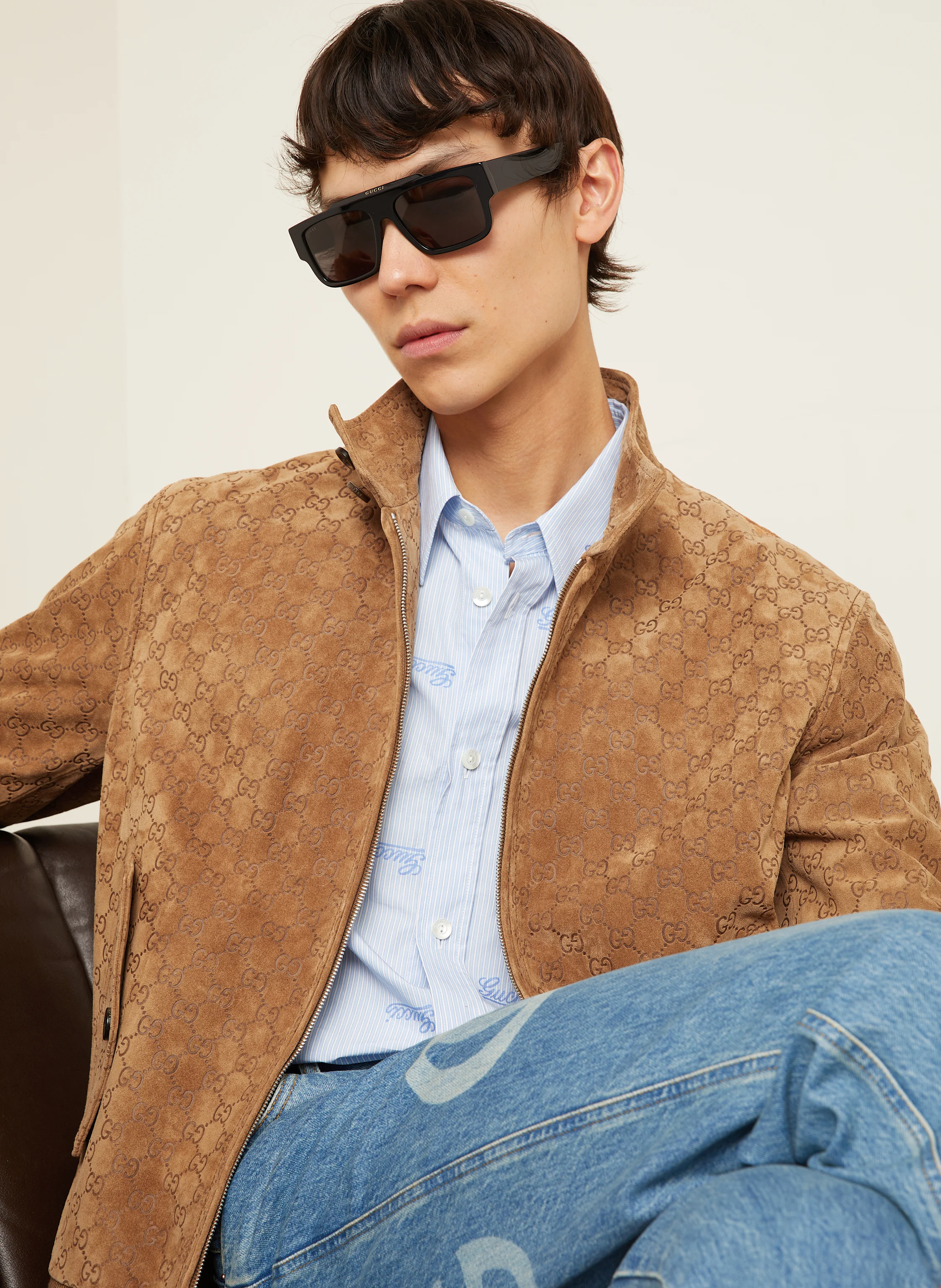 GUCCI Lederblouson