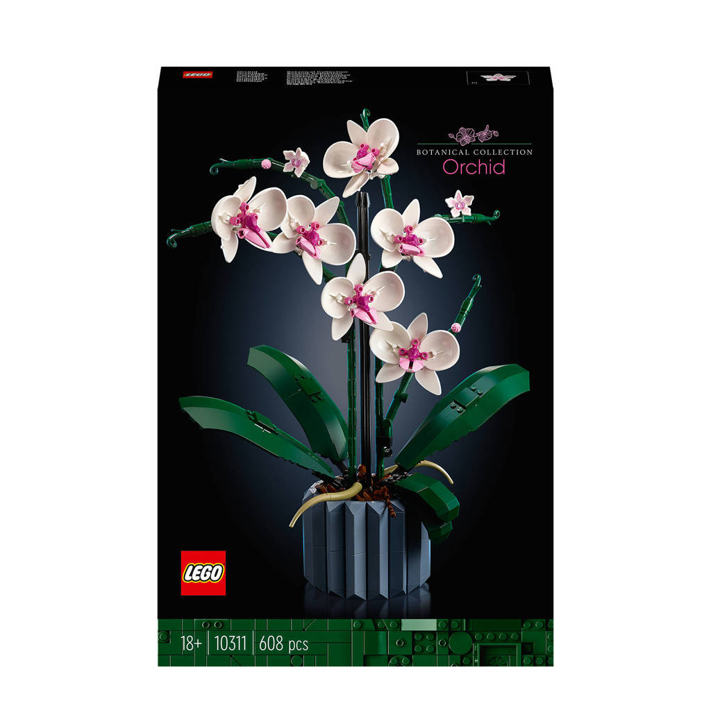 Mooie botanicalOrchidee Decoratie Planten Bouwpakket voor Volwassenen 10311