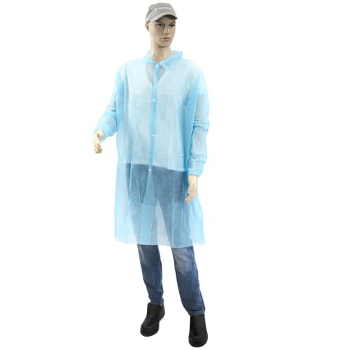 Blouse de travail PLP 25g/m² bleu Paredes
