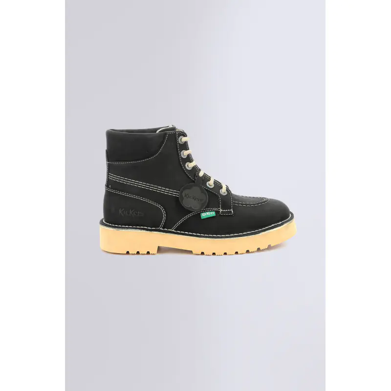 DALTREY HI NOIR BOOTS Cuir Homme