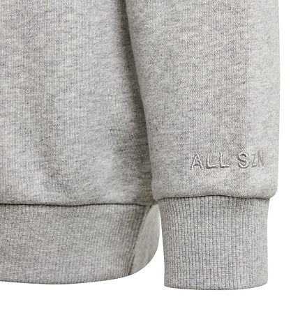 adidas Performance Sweatshirt - J Allszn GFX SW - Graumeliert
