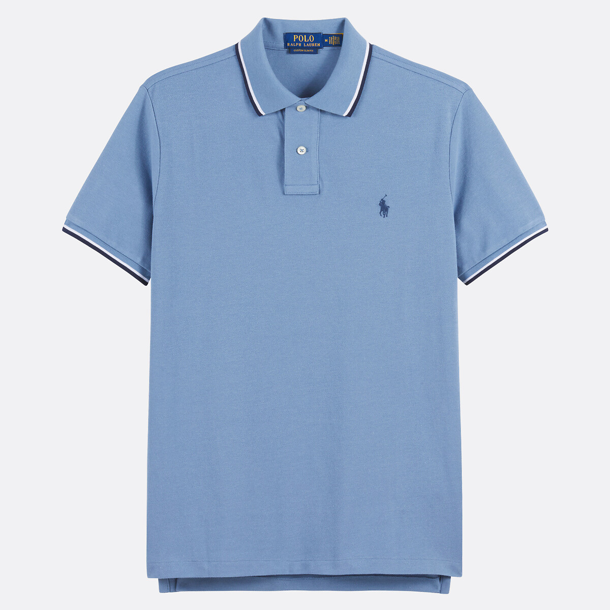 POLO RALPH LAUREN<br>Polo de corte reto em malha piqué
