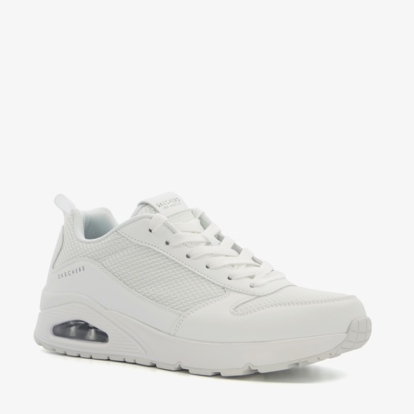 Skechers Uno Fasttime heren sneakers wit