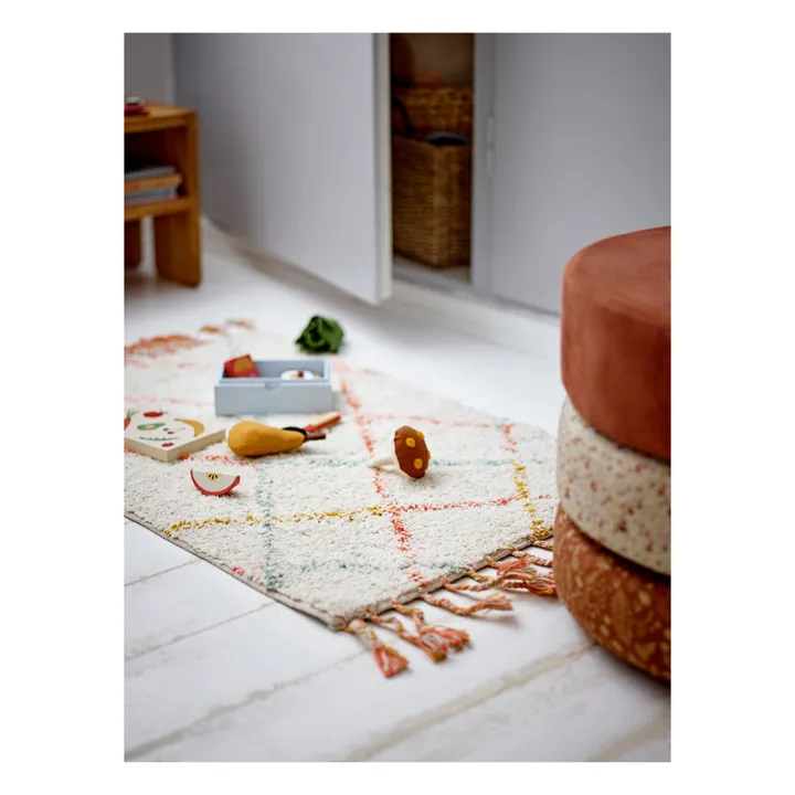 Bloomingville Mini Pouf Jo avec rangements