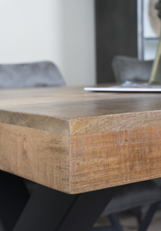 Eettafel Deks 180 cm - X-poot