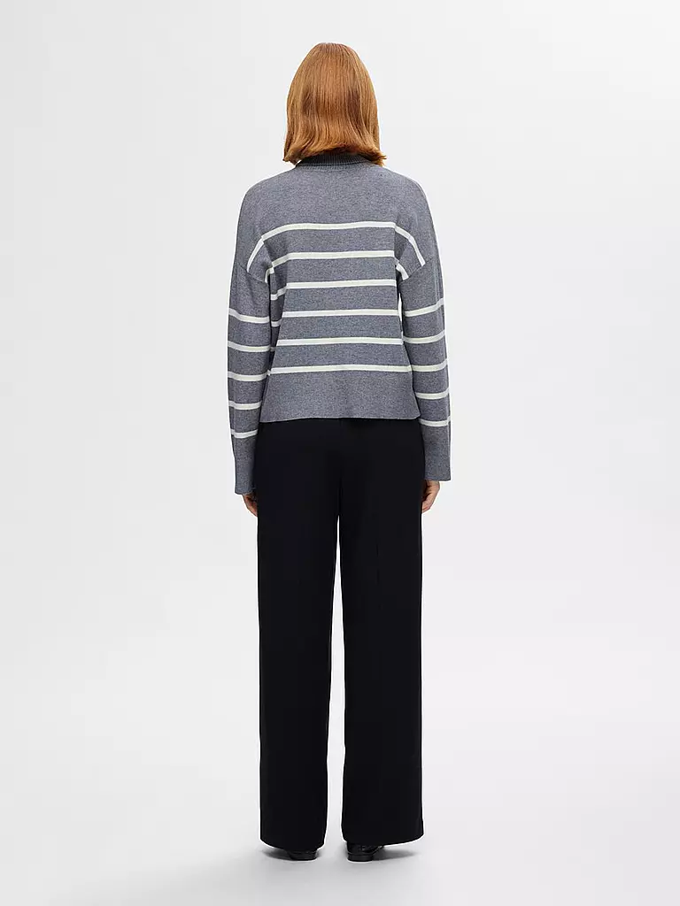 SELECTED FEMME Rollkragenpullover  SLFKAMMA grau