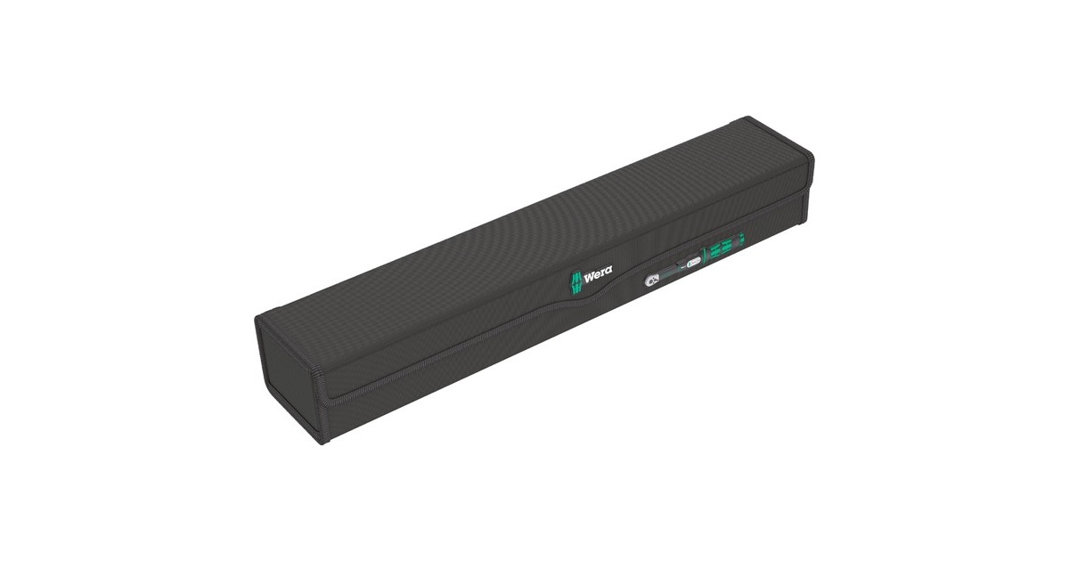 WeraClick-Torque C 3 Set 1, 40-200 Nm draaimomentsleutel  (Zwart/groen, 13-delig)