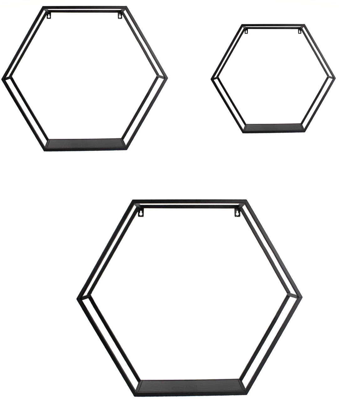 XORA Wandregal 3er Set DANA