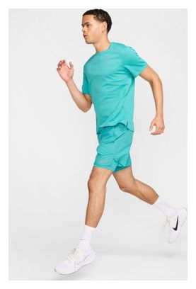 Maillot manches courtes Nike Dri-Fit UV Miler Bleu Homme