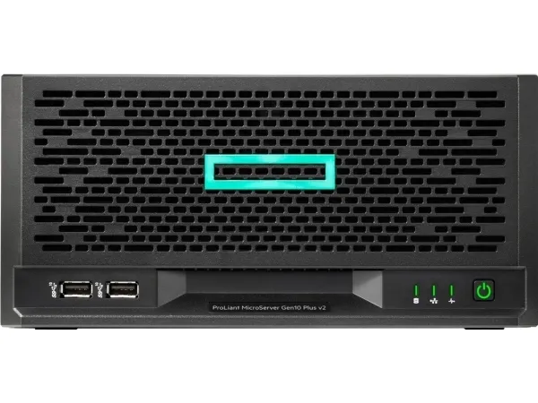HPE ProLiant MicroServer Gen10 Plus v2 Performance 2 - Server - ultra mikro tower envejs - 1 x Xeon E-2314 / op til 4.5 GHz - RAM 16 GB - SATA - non-hot-swap 3.5