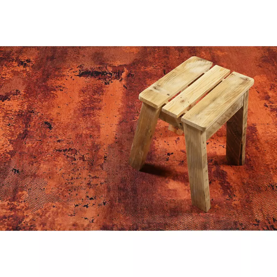 Wecon home Kurzflorteppich Radiate rost