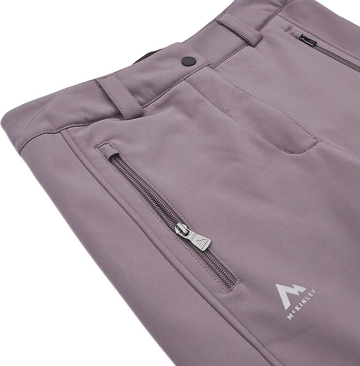 MCKINLEY Selena 3 softshell skibukser Lilla