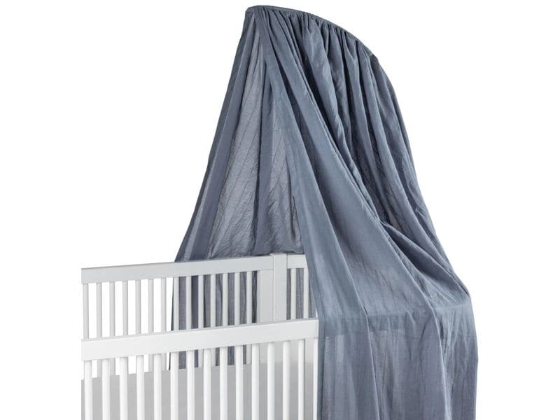 sebra Baldachin Sky Betthimmel Forest Lake Blue, 150 cm Baldachin Betthimmel für Babybett