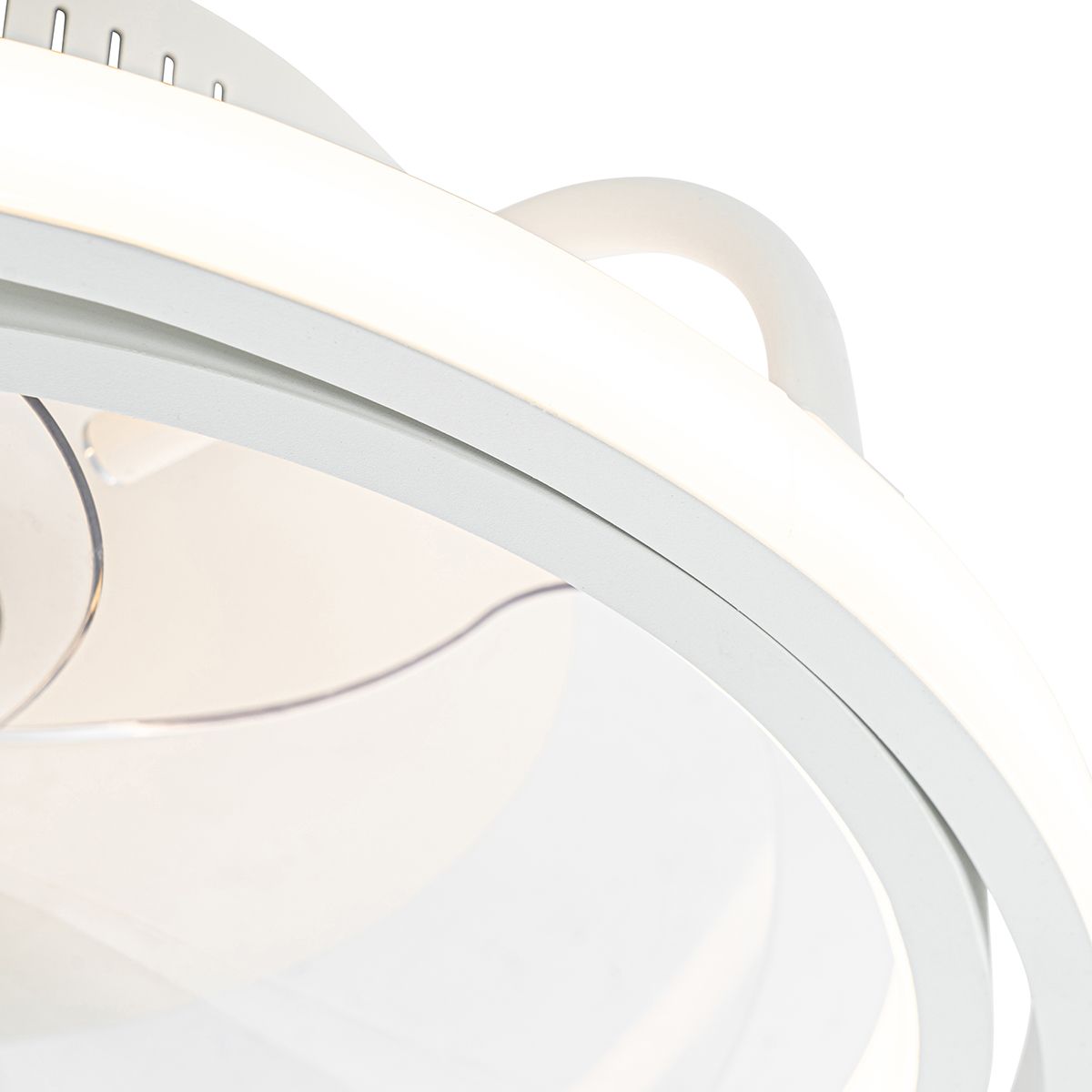 Plafondventilator wit 46.5cm incl. LED met afstandsbediening - Kees