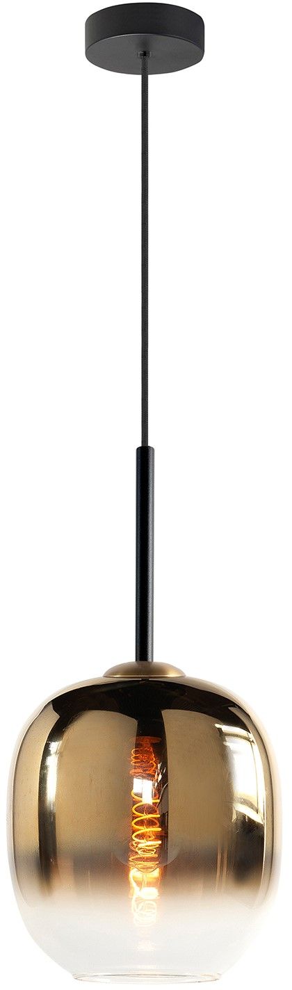 Hanglamp goudkleurig glas Bellini ⌀23  cm