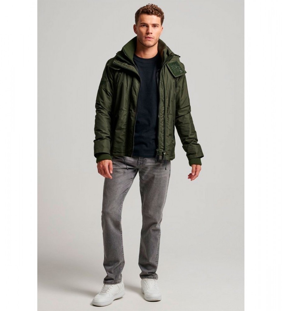 Jaqueta corta-vento Superdry Mountain SD, verde