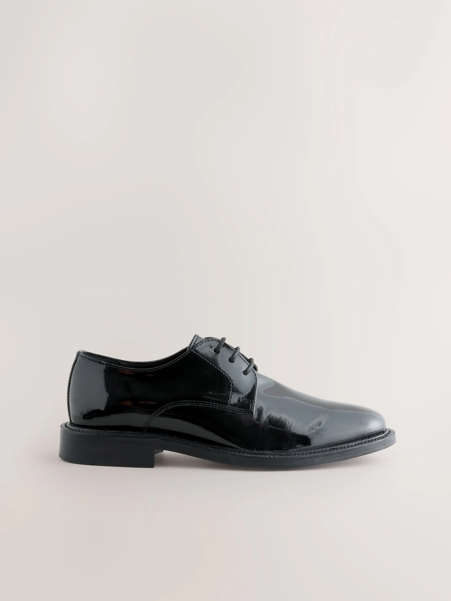 Zwart - Patent Derby Shoes