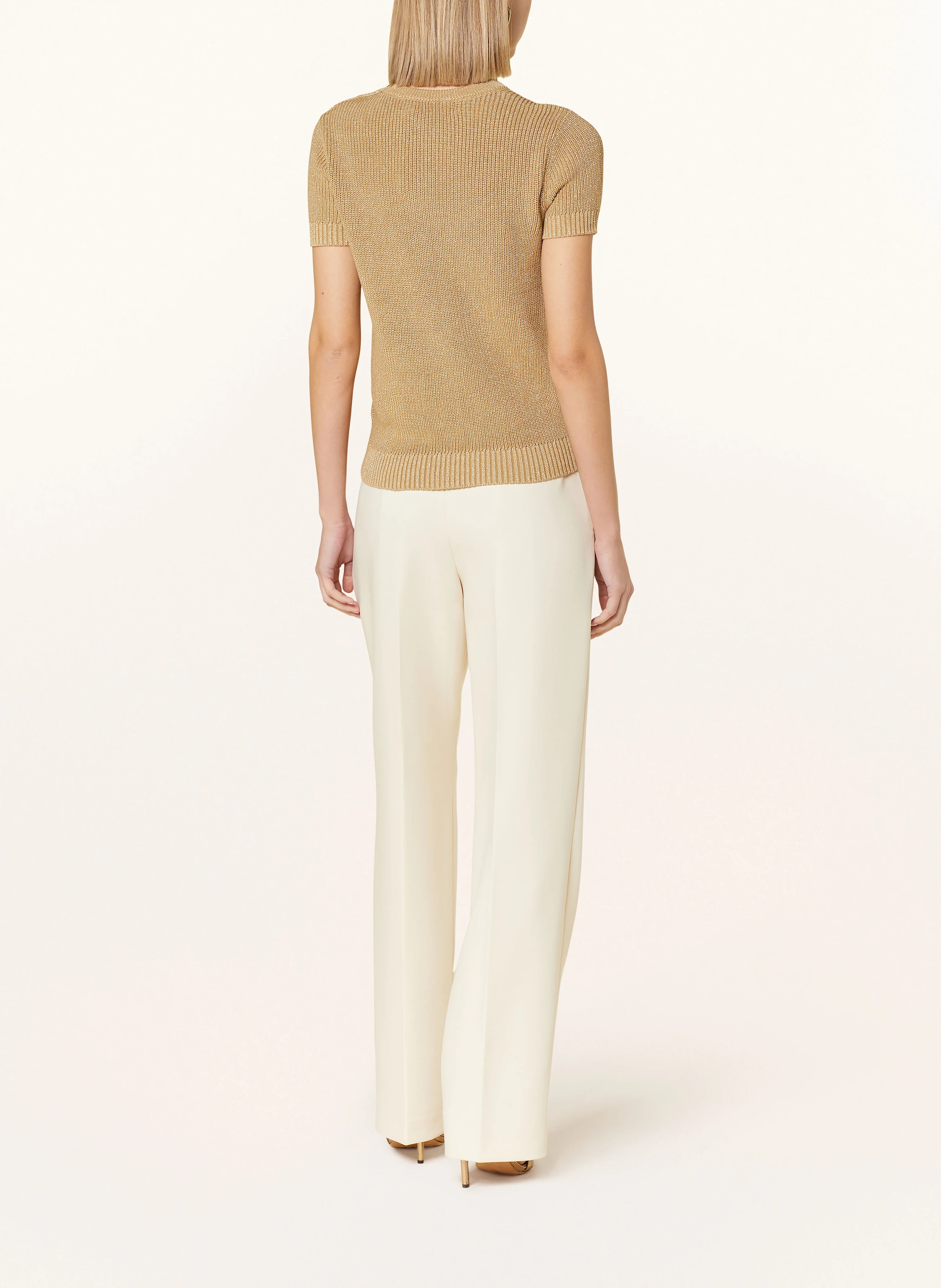LAUREN RALPH LAUREN Strickshirt mit Glitzergarn